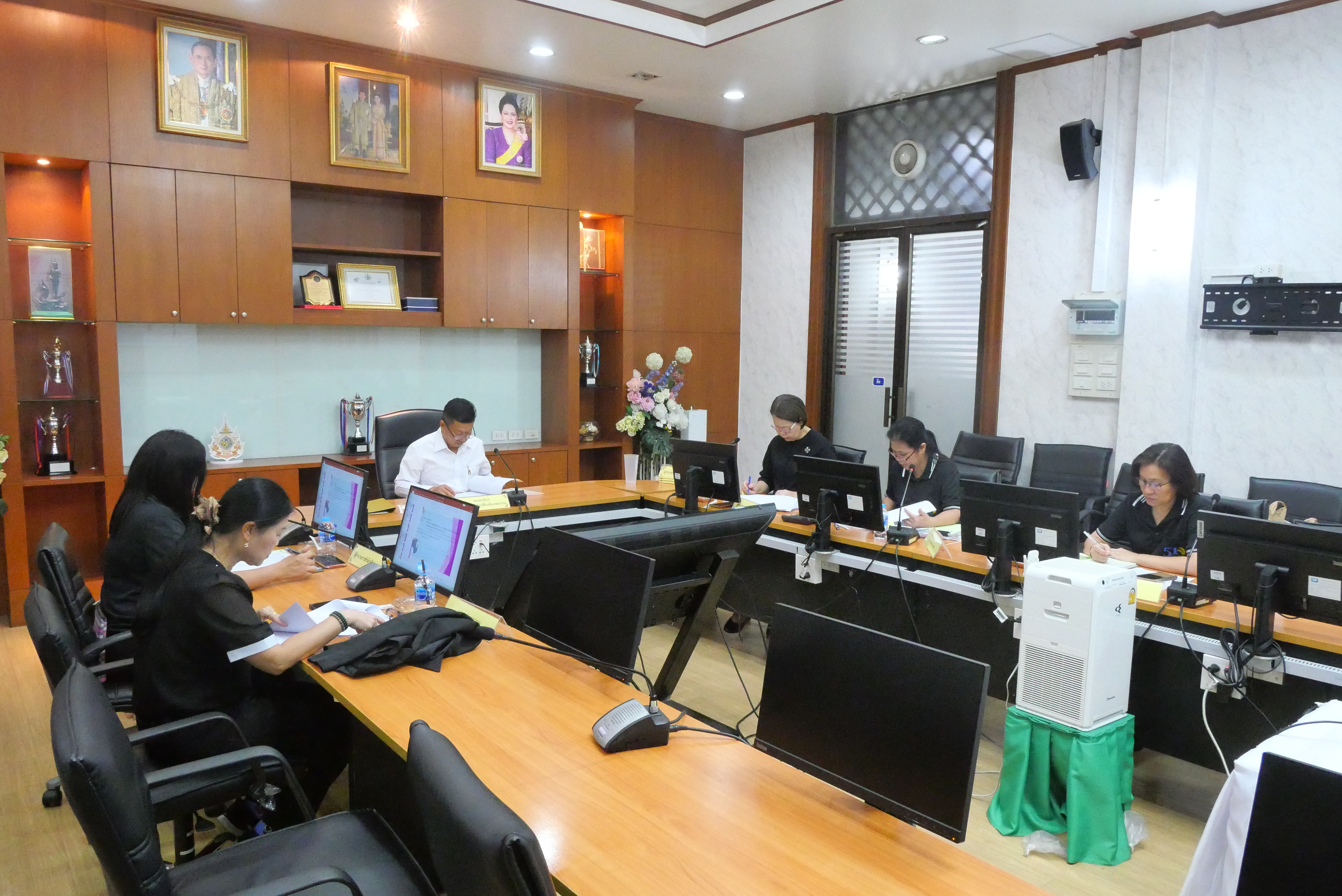 title - การประชุมคณะกรรมการดำเนินการการฌาปนกิจสงเคราะห์ ส.ป.ก. ครั้งที่ 1/2569 